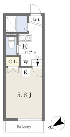 ＨＥＲＭＥＳの物件間取画像